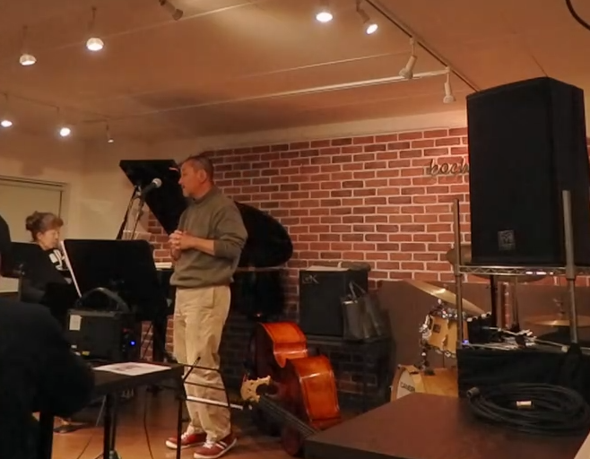 2026-02-24 マンスリーセッションのホスト演奏＠bochi bochi 戸田代武(vo)、大久保ゆかり(p) からA House is Not a Home